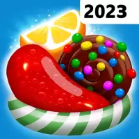 Candy Three Match Games Puzzle