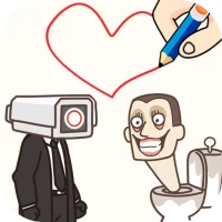 Draw to Toilet - Rush Puzzle