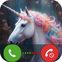 Unicorn Fake Video Call & Chat