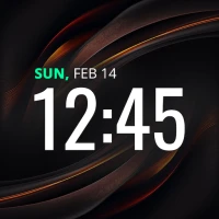 Digital Clock Widget Premium