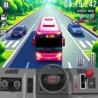 Us Bus Vehicle Master Driving
