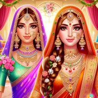 Indian Wedding DressUp Makeup