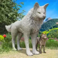 Wolf Simulator Arctic Survival