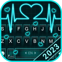 Neon Heart Love Theme
