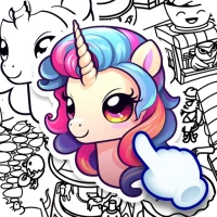 Sticker Puzzle - Coloring Game