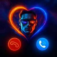 Color phone call screen theme