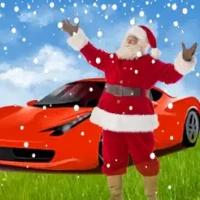 Racing Car Christmas Games 3D