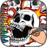 Skull Coloring Pages