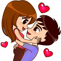 Love Story Stickers WASticker